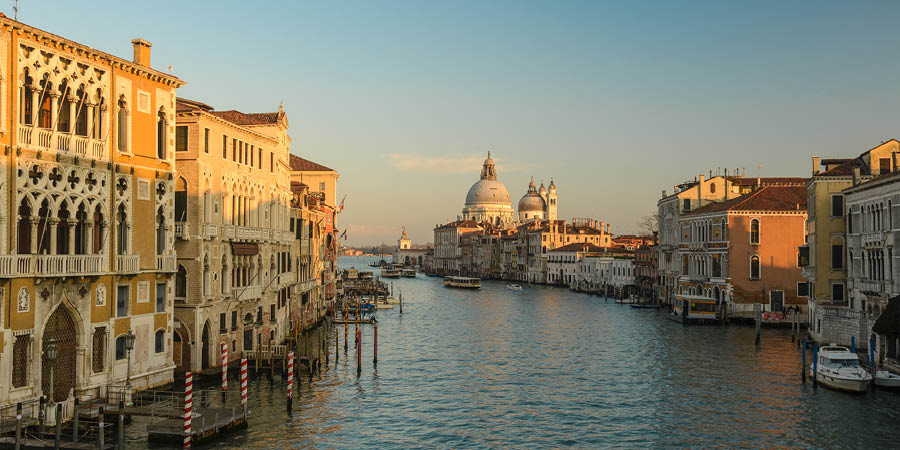 Arriving in Venice